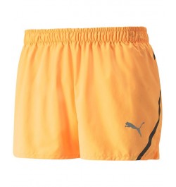 Men's Ultimate Performance Logo Graphic Running Shorts Yellow $28.20 Shorts