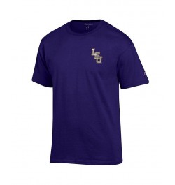 Men's Purple LSU Tigers Baseball Accomplishments T-shirt $22.94 T-Shirts