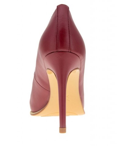 Women's Harlia Pointy Toe Pump Rhubarb $44.03 Shoes