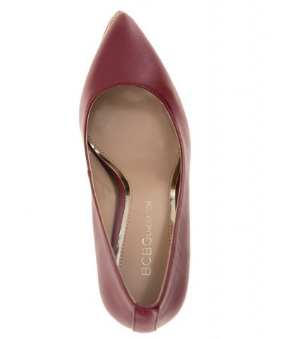 Women's Harlia Pointy Toe Pump Rhubarb $44.03 Shoes