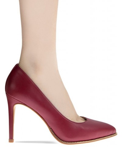 Women's Harlia Pointy Toe Pump Rhubarb $44.03 Shoes