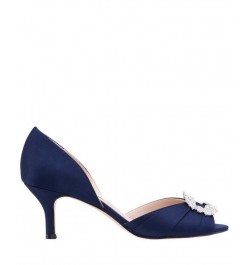 Women's Corrine Evening Pumps Blue $43.60 Shoes