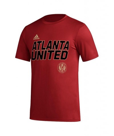 Men's Red Atlanta United FC Team Jersey Hook AEROREADY T-shirt $23.00 T-Shirts