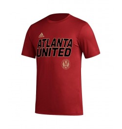 Men's Red Atlanta United FC Team Jersey Hook AEROREADY T-shirt $23.00 T-Shirts