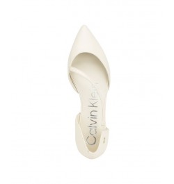 Women's Sannie Pointy Toe Dress Flats Ivory/Cream $23.47 Shoes