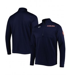 Men's Navy Auburn Tigers Universal Mock Neck Half-Zip Jacket $41.80 Jackets