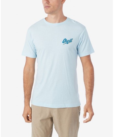 Men's The Good Life Short Sleeve T-shirt Blue $14.78 T-Shirts