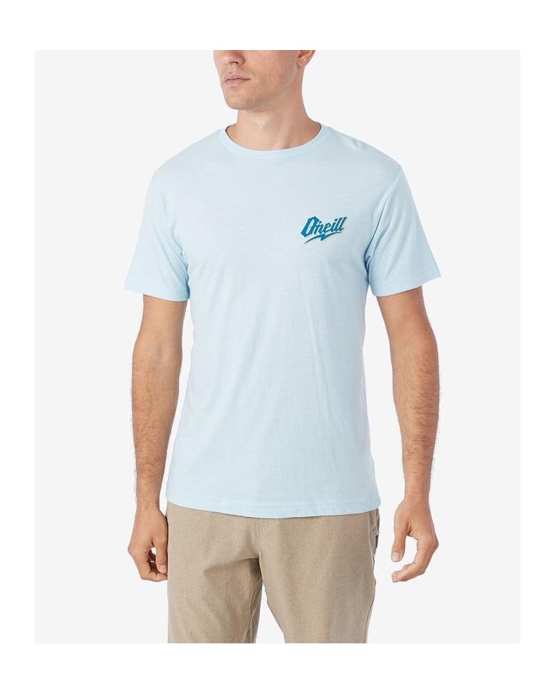 Men's The Good Life Short Sleeve T-shirt Blue $14.78 T-Shirts