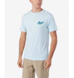 Men's The Good Life Short Sleeve T-shirt Blue $14.78 T-Shirts