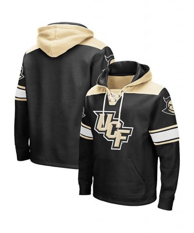 Men's Black UCF Knights 2.0 Lace-Up Hoodie $40.49 Sweatshirt