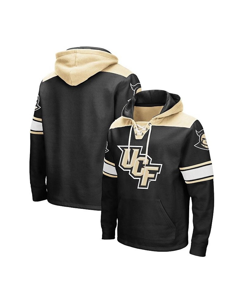 Men's Black UCF Knights 2.0 Lace-Up Hoodie $40.49 Sweatshirt