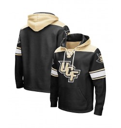 Men's Black UCF Knights 2.0 Lace-Up Hoodie $40.49 Sweatshirt