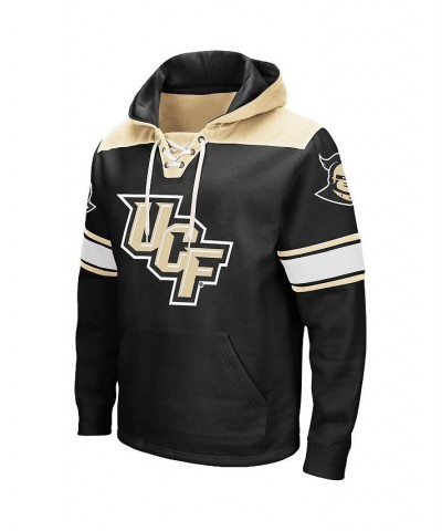 Men's Black UCF Knights 2.0 Lace-Up Hoodie $40.49 Sweatshirt