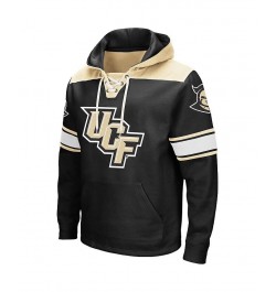 Men's Black UCF Knights 2.0 Lace-Up Hoodie $40.49 Sweatshirt