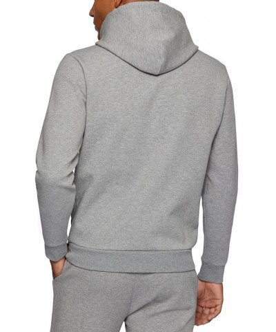 BOSS Men's NBA Cotton-Blend Hoodie Gray $80.84 Sweatshirt