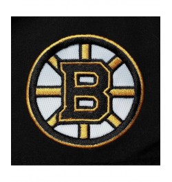 Men's Black Boston Bruins Sand Beach Swim Shorts $25.85 Swimsuits