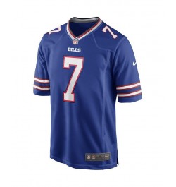 Men's Doug Flutie Royal Buffalo Bills Game Retired Player Jersey $42.00 Jersey