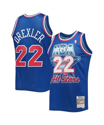 Men's Clyde Drexler Royal Western Conference Hardwood Classics 1992 NBA All-Star Game Swingman Jersey $41.07 Jersey