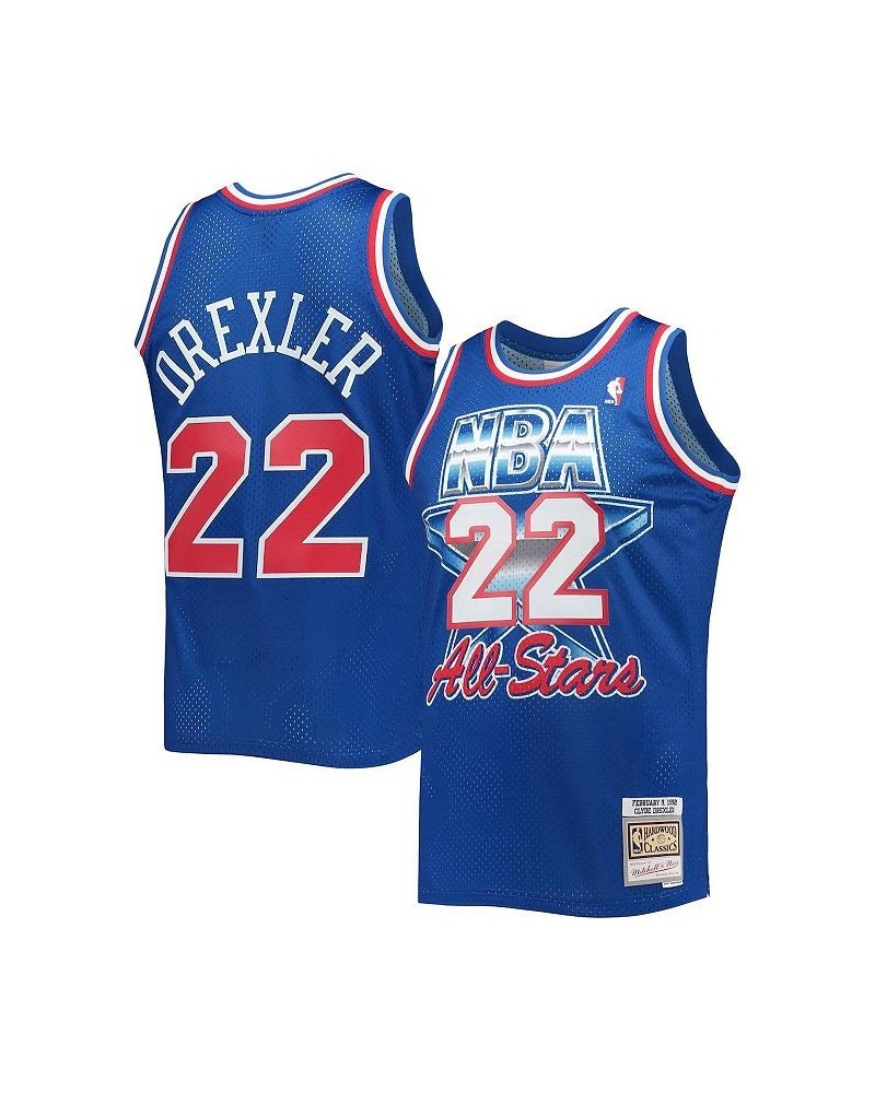 Men's Clyde Drexler Royal Western Conference Hardwood Classics 1992 NBA All-Star Game Swingman Jersey $41.07 Jersey