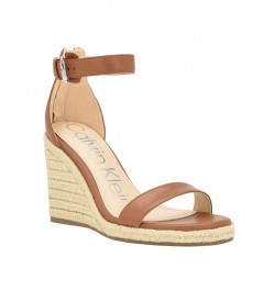 Women's Noshela Espadrille Wedge Dress Sandals Tan/Beige $42.84 Shoes