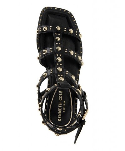 Women's Sapha Gladiator Sandals Black $54.06 Shoes