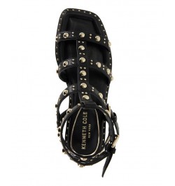 Women's Sapha Gladiator Sandals Black $54.06 Shoes