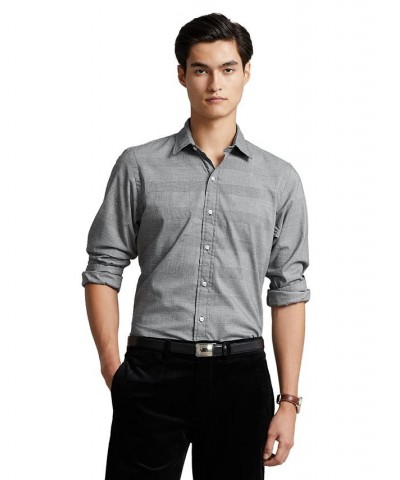 Men's Classic-Fit Cotton Twill Shirt Multi $26.58 Shirts