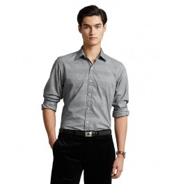 Men's Classic-Fit Cotton Twill Shirt Multi $26.58 Shirts