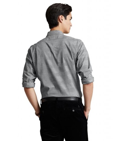 Men's Classic-Fit Cotton Twill Shirt Multi $26.58 Shirts