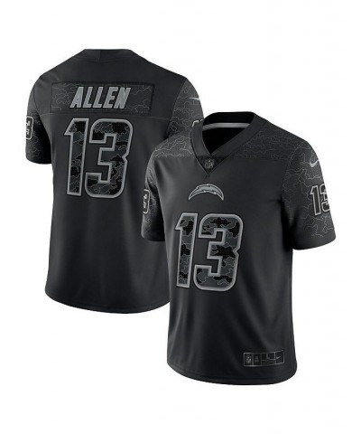 Men's Keenan Allen Black Los Angeles Chargers Reflective Limited Jersey $45.88 Jersey