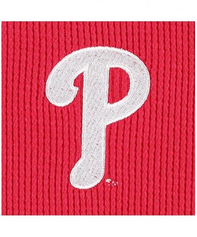 Men's Philadelphia Phillies Red Maverick Long Sleeve T-shirt $28.04 T-Shirts