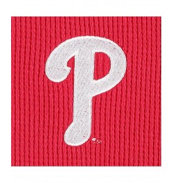 Men's Philadelphia Phillies Red Maverick Long Sleeve T-shirt $28.04 T-Shirts