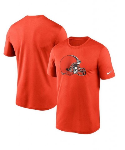 Men's Orange Cleveland Browns Logo Essential Legend Performance T-shirt $28.99 T-Shirts