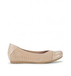 Women's Mia Casual Flat Tan/Beige $40.29 Shoes