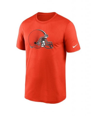 Men's Orange Cleveland Browns Logo Essential Legend Performance T-shirt $28.99 T-Shirts