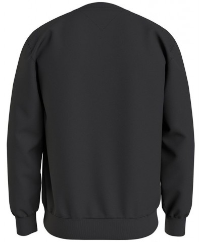 Men's Collegiate Crewneck Sweatshirt Black $28.67 Sweatshirt