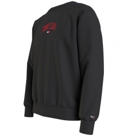 Men's Collegiate Crewneck Sweatshirt Black $28.67 Sweatshirt