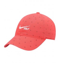 Men's Red Heritage86 Washed Club Performance Adjustable Hat $20.51 Hats