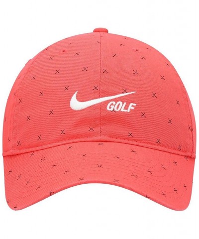 Men's Red Heritage86 Washed Club Performance Adjustable Hat $20.51 Hats