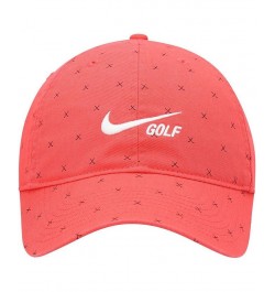 Men's Red Heritage86 Washed Club Performance Adjustable Hat $20.51 Hats