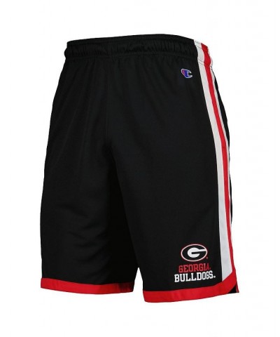 Men's Black Georgia Bulldogs Basketball Shorts $31.79 Shorts