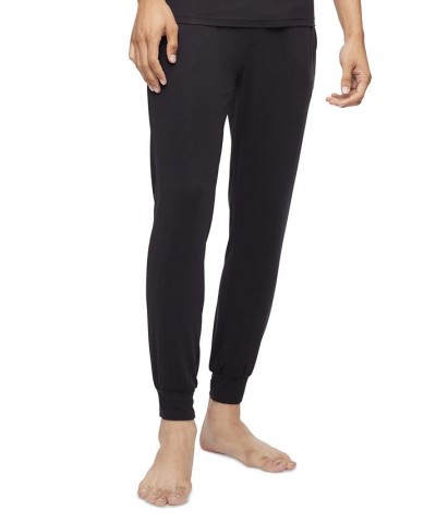 Men's Ultra Soft Modern Modal Lounge Joggers Black $19.58 Pajama