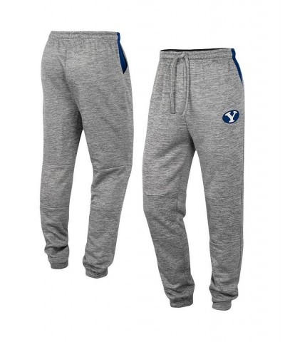 Men's Gray BYU Cougars Worlds to Conquer Sweatpants $35.39 Pants