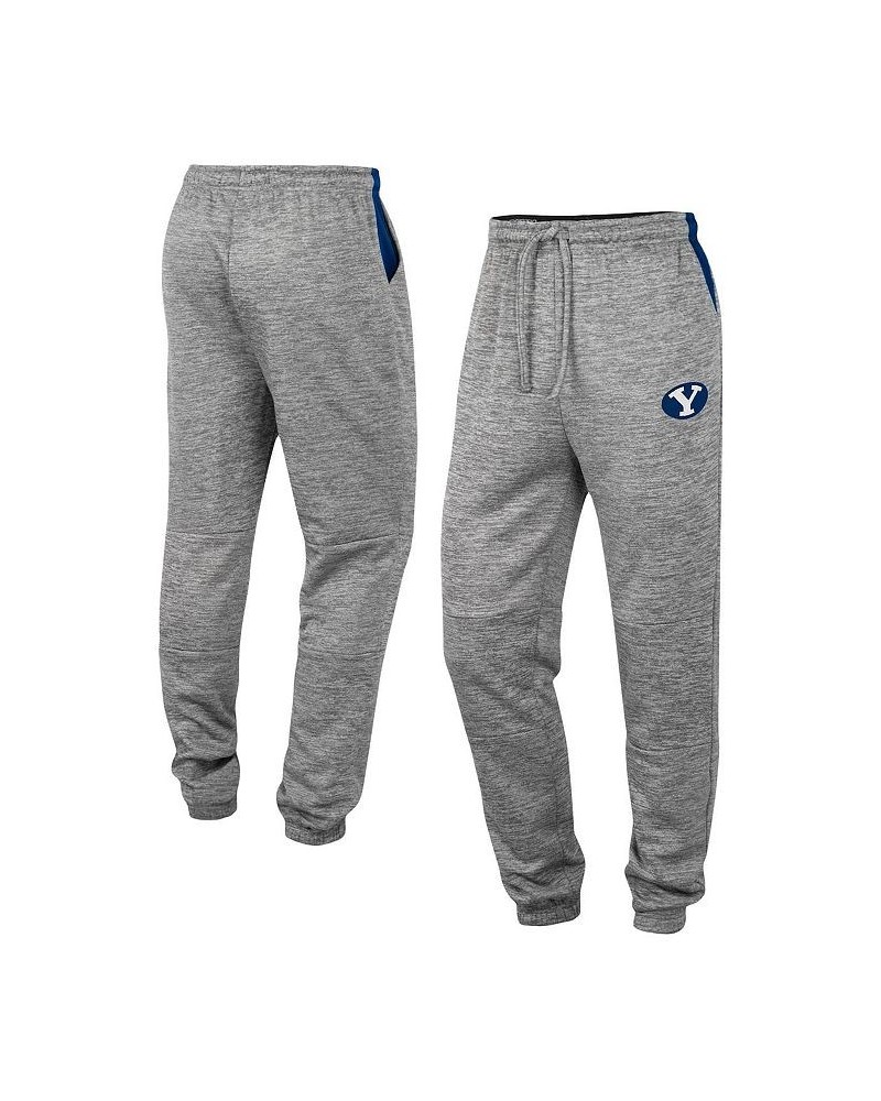 Men's Gray BYU Cougars Worlds to Conquer Sweatpants $35.39 Pants