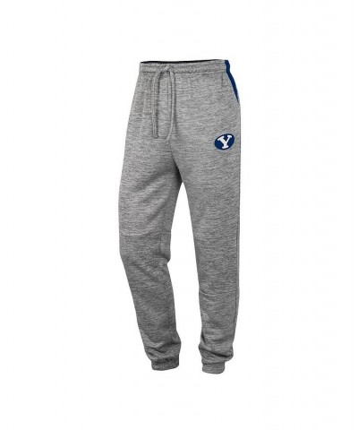 Men's Gray BYU Cougars Worlds to Conquer Sweatpants $35.39 Pants