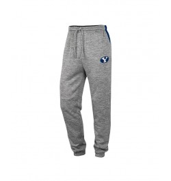 Men's Gray BYU Cougars Worlds to Conquer Sweatpants $35.39 Pants