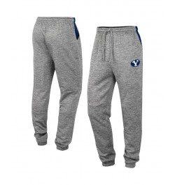 Men's Gray BYU Cougars Worlds to Conquer Sweatpants $35.39 Pants