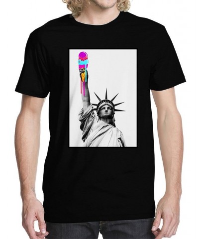 Men's Liberty Cream Graphic T-shirt $16.10 T-Shirts