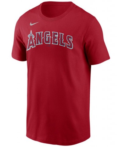 Men's Mike Trout Los Angeles Angels Name and Number Player T-Shirt $25.64 T-Shirts