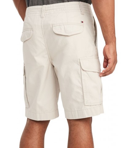 Men's 10" Cotton Cargo Shorts Stone $29.90 Shorts